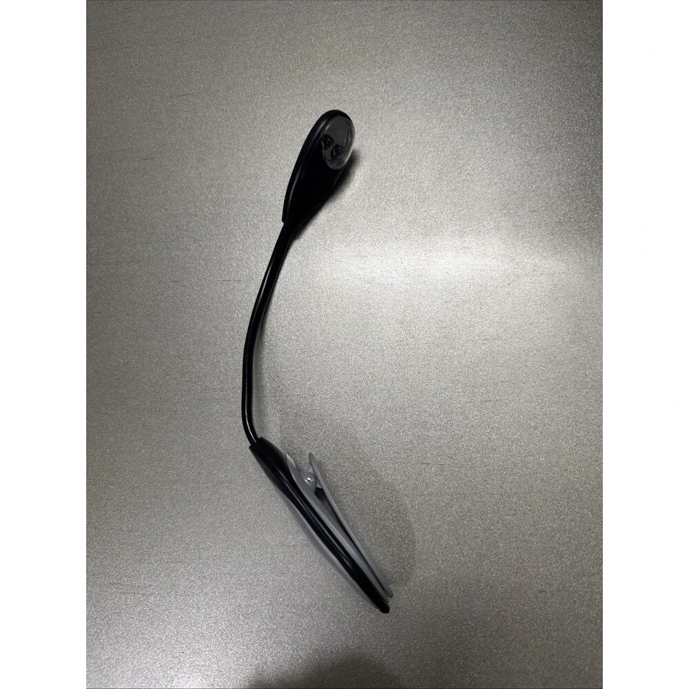 LED Book Light Mini Clip-On Flexible Bright LED Reading Lamp Travel Portable